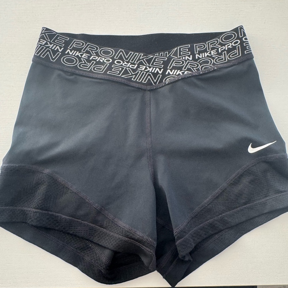 Nike Pro Women's Athletic Black Shorts
